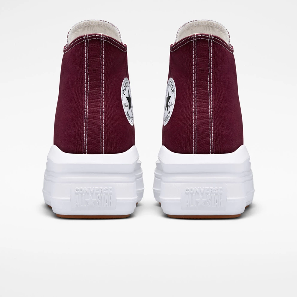 Converse Chuck Taylor All Star Move High Top Γυναικεία Παπούτσια DARK BEETROOT/WHITE/WHITE 7 Converse Chuck Taylor All Star Move High Top Γυναικεία Παπούτσια DARK BEETROOT/WHITE/WHITE - Image 5