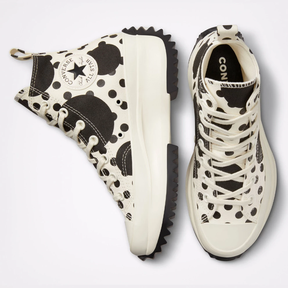Converse Run Star Hike Polka Dot Play Γυναικεία Μποτάκια EGRET/BLACK/EGRET 6 Converse Run Star Hike Polka Dot Play Γυναικεία Μποτάκια EGRET/BLACK/EGRET - Image 4
