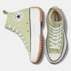 Converse Run Star Hike Γυναικεία Παπούτσια OLIVE AURA/BLACK/WHITE -Γυναικεία Παπούτσια Κατάστημα converse run star hike seasonal color platform 3
