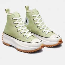 Converse Run Star Hike Γυναικεία Παπούτσια OLIVE AURA/BLACK/WHITE -Γυναικεία Παπούτσια Κατάστημα converse run star hike seasonal color platform 4