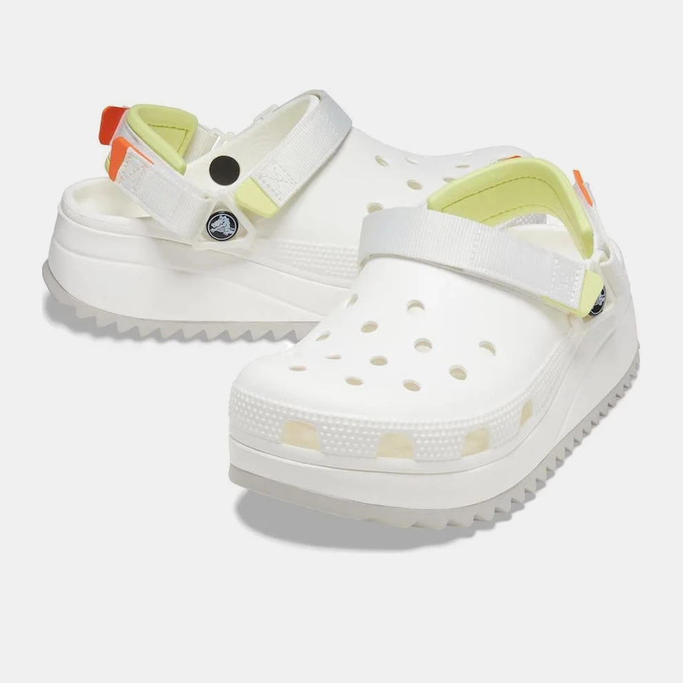 Crocs Classic Hiker Clog Γυναικεία Σανδάλια WHITE 8 Crocs Classic Hiker Clog Γυναικεία Σανδάλια WHITE - Image 6