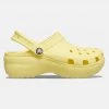 Crocs Classic Platform Γυναικεία Σανδάλια BANANA -Γυναικεία Παπούτσια Κατάστημα crocs classic platform clog w