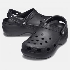 Crocs Classic Platform Γυναικεία Σανδάλια Black -Γυναικεία Παπούτσια Κατάστημα crocs classic platform clog w 9