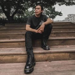 Dr.Martens 1460 Bex Γυναικεία Μπoτάκια BLACK -Γυναικεία Παπούτσια Κατάστημα drmartens 1460 bex 9