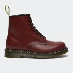 Γυναικεία Dr.Martens 1460 Smooth Unisex Μποτάκια Cherry_Cherry