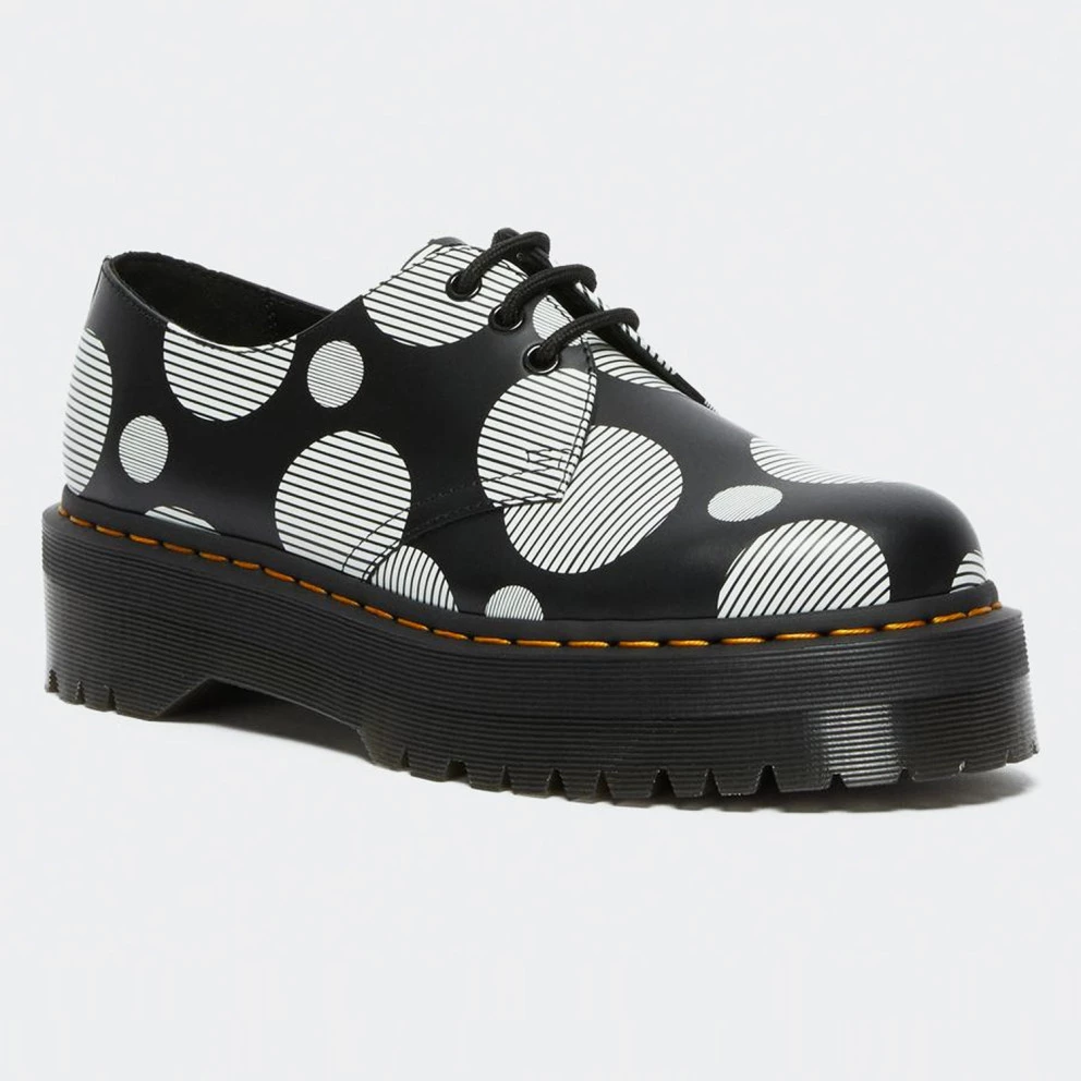 Dr.Martens 3 Eye 1461 Quad Γυναικεία Παπούτσια Black+White_Black+White Polka Dot Smooth 4 Dr.Martens 3 Eye 1461 Quad Γυναικεία Παπούτσια Black+White_Black+White Polka Dot Smooth - Image 2