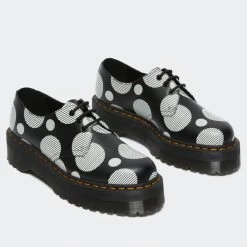 Dr.Martens 3 Eye 1461 Quad Γυναικεία Παπούτσια Black+White_Black+White Polka Dot Smooth 12 Dr.Martens 3 Eye 1461 Quad Γυναικεία Παπούτσια Black+White_Black+White Polka Dot Smooth -Γυναικεία Παπούτσια Κατάστημα drmartens 3 eye shoe 1461 quad 2