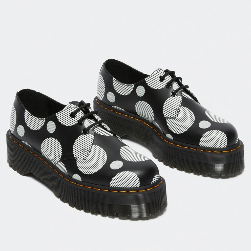 Dr.Martens 3 Eye 1461 Quad Γυναικεία Παπούτσια Black+White_Black+White Polka Dot Smooth 5 Dr.Martens 3 Eye 1461 Quad Γυναικεία Παπούτσια Black+White_Black+White Polka Dot Smooth - Image 3