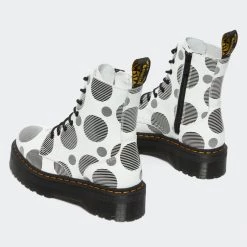 Dr.Martens 8 Eye Jadon Γυναικεία Μποτάκια White+Black_White+Black Polka Dot Smooth 13 Dr.Martens 8 Eye Jadon Γυναικεία Μποτάκια White+Black_White+Black Polka Dot Smooth -Γυναικεία Παπούτσια Κατάστημα drmartens 8 eye boot jadon 3