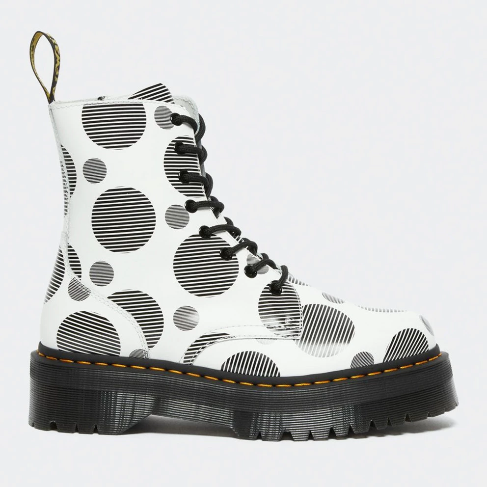 Dr.Martens 8 Eye Jadon Γυναικεία Μποτάκια White+Black_White+Black Polka Dot Smooth 3 Dr.Martens 8 Eye Jadon Γυναικεία Μποτάκια White+Black_White+Black Polka Dot Smooth