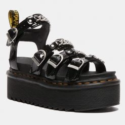 Dr.Martens Blaire II Quad Chain Γυναικεία Σανδάλια Black_Black -Γυναικεία Παπούτσια Κατάστημα drmartens blaire2 quad chain patent lamper 2