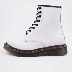 Dr.Martens Smooth White Γυναικεία Μποτάκια White