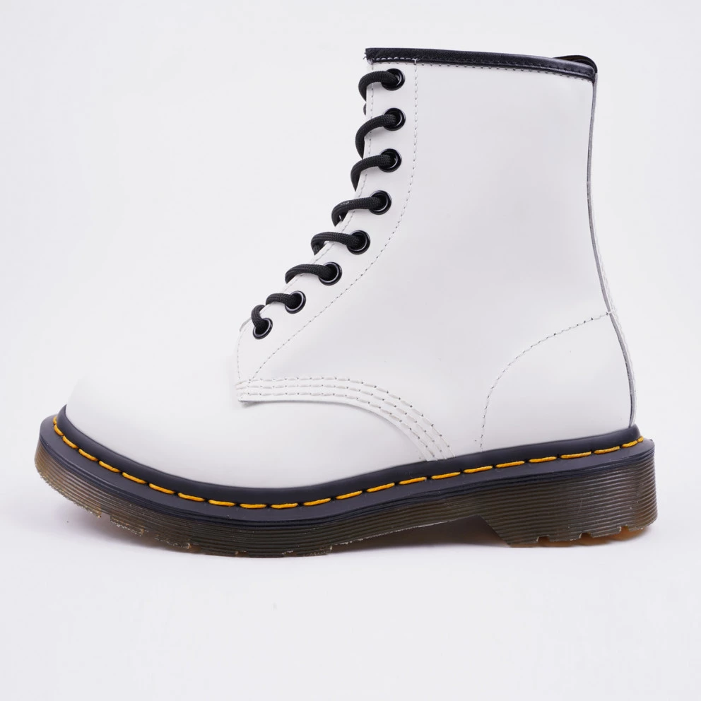 Dr.Martens Smooth White Γυναικεία Μποτάκια White 3 Dr.Martens Smooth White Γυναικεία Μποτάκια White