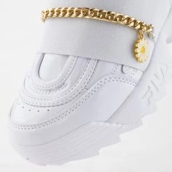 Fila Heritage Disruptor II Metal Chain Γυναικεία Sneakers White -Γυναικεία Παπούτσια Κατάστημα fila heritage disruptor ii metal chain 13
