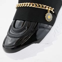 Fila Heritage Disruptor II Metal Chain Γυναικεία Sneakers Black -Γυναικεία Παπούτσια Κατάστημα fila heritage disruptor ii metal chain 6