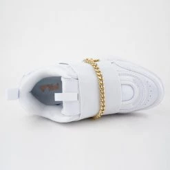 Fila Heritage Disruptor II Metal Chain Γυναικεία Sneakers White -Γυναικεία Παπούτσια Κατάστημα fila heritage disruptor ii metal chain 9
