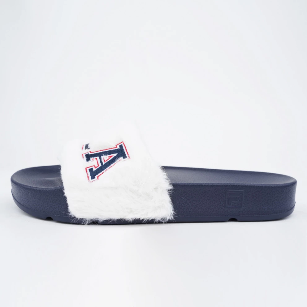 Fila Heritage Furry Drifter Collegiate Γυναικεία Slides DARK BLUE WHITE 4 Fila Heritage Furry Drifter Collegiate Γυναικεία Slides DARK BLUE WHITE - Image 2