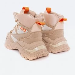 Fila Heritage Electrove Γυναικεία Μποτάκια BEIGE LIGHT STONE -Γυναικεία Παπούτσια Κατάστημα fila heritage electrove desert footwear 2