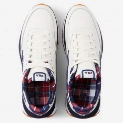 Fila Heritage Renno Collegiate Γυναικεία Παπούτσια ICE WHITE DARK BLUE -Γυναικεία Παπούτσια Κατάστημα fila heritage renno collegiate footwear 2