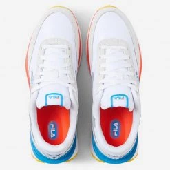 Fila Heritage Renno Γυναικεία Παπούτσια WHITE LIGHT ROYAL BLUE -Γυναικεία Παπούτσια Κατάστημα fila heritage renno footwear 2