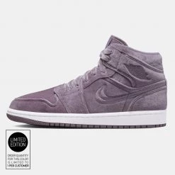 Jordan Air 1 Mid SE Γυναικεία Μποτάκια PURPLE SMOKE/PURPLE SMOKE-WHITE