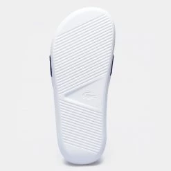 Lacoste Croco Γυναικεία Slides WHT NVY -Γυναικεία Παπούτσια Κατάστημα lacoste upodima gunaikeio croco slide 0722 1 cfa 4