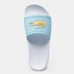 Γυναικεία Lacoste Ανδρικά Slides TRQS LT BLU -Γυναικεία Παπούτσια Κατάστημα lacoste upodima gunaikeio croco slide 0722 3 cfa 3