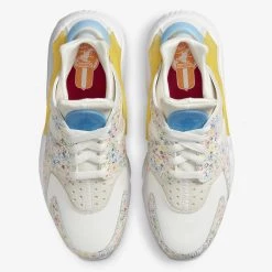 Nike Air Huarache Floral Swoosh Γυναικεία Παπούτσια SAIL/UNIVERSITY BLUE-VIVID SULFUR -Γυναικεία Παπούτσια Κατάστημα nike air huarache 10