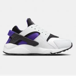 Nike Air Huarache Γυναικεία Παπούτσια WHITE/BLACK-ELECTRO PURPLE -Γυναικεία Παπούτσια Κατάστημα nike air huarache 41