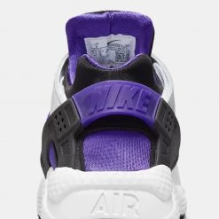 Nike Air Huarache Γυναικεία Παπούτσια WHITE/BLACK-ELECTRO PURPLE -Γυναικεία Παπούτσια Κατάστημα nike air huarache 48