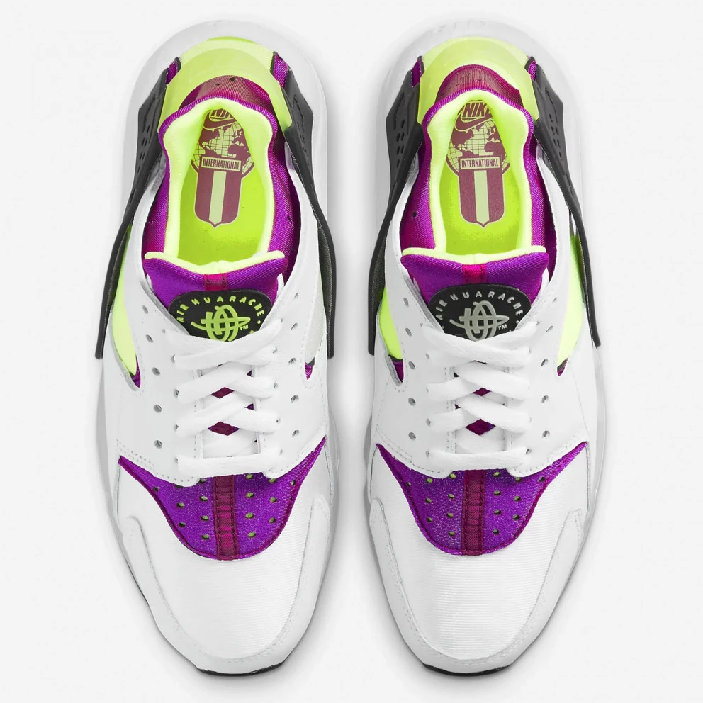 Nike Air Huarache Γυναικεία Παπούτσια WHITE/NEON YELLOW-MAGENTA-BLACK 5 Nike Air Huarache Γυναικεία Παπούτσια WHITE/NEON YELLOW-MAGENTA-BLACK - Image 3