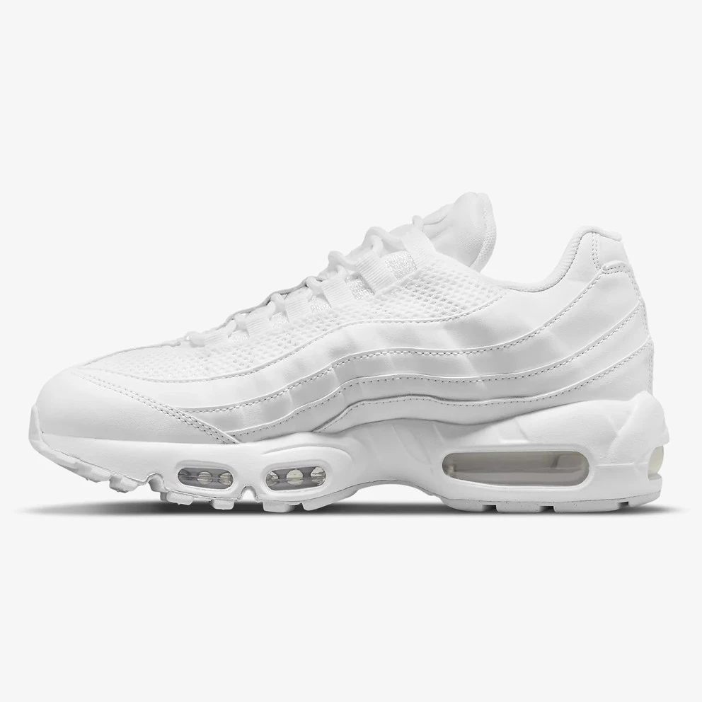 Nike Air Max 95 Γυναικεία Παπούτσια WHITE/WHITE-METALLIC SILVER 4 Nike Air Max 95 Γυναικεία Παπούτσια WHITE/WHITE-METALLIC SILVER - Image 2