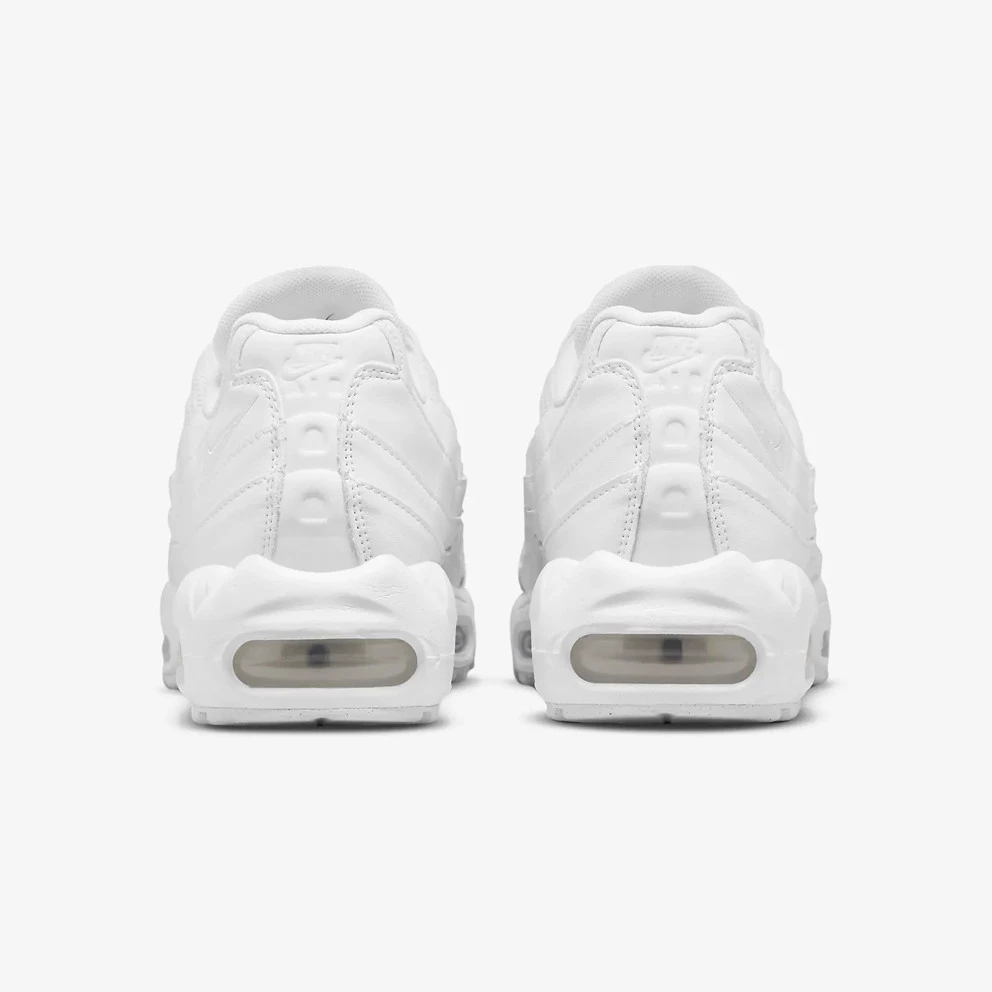 Nike Air Max 95 Γυναικεία Παπούτσια WHITE/WHITE-METALLIC SILVER 8 Nike Air Max 95 Γυναικεία Παπούτσια WHITE/WHITE-METALLIC SILVER - Image 6