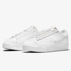 Nike Blazer Platform Γυναικεία Παπούτσια WHITE/WHITE-WHITE-BLACK -Γυναικεία Παπούτσια Κατάστημα nike blazer low platform 4