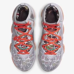 Γυναικεία Nike LeBron 19 "Fast Food" Ανδρικά Παπούτσια για Μπάσκετ GREY FOG/ROMA GREEN-TOTAL ORANGE -Γυναικεία Παπούτσια Κατάστημα nike lebron xix 53
