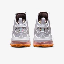 Γυναικεία Nike LeBron 19 "Fast Food" Ανδρικά Παπούτσια για Μπάσκετ GREY FOG/ROMA GREEN-TOTAL ORANGE -Γυναικεία Παπούτσια Κατάστημα nike lebron xix 55
