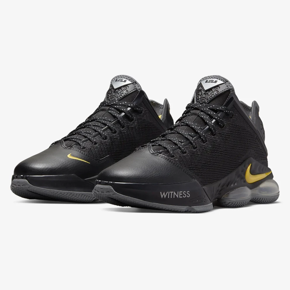 Nike LeBron 19 Low ''Witness'' Ανδρικά Παπούτσια για Μπάσκετ BLACK/UNIVERSITY GOLD-SMOKE GREY 7 Nike LeBron 19 Low ''Witness'' Ανδρικά Παπούτσια για Μπάσκετ BLACK/UNIVERSITY GOLD-SMOKE GREY - Image 5