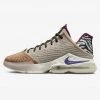 Nike Lebron 19 'King Of The Jungle' Low Ανδρικά Παπούτσια για Μπάσκετ RATTAN/DARK IRIS-SAIL-BLACK -Γυναικεία Παπούτσια Κατάστημα nike lebron xix low 26