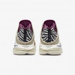 Nike Lebron 19 'King Of The Jungle' Low Ανδρικά Παπούτσια για Μπάσκετ RATTAN/DARK IRIS-SAIL-BLACK -Γυναικεία Παπούτσια Κατάστημα nike lebron xix low 30