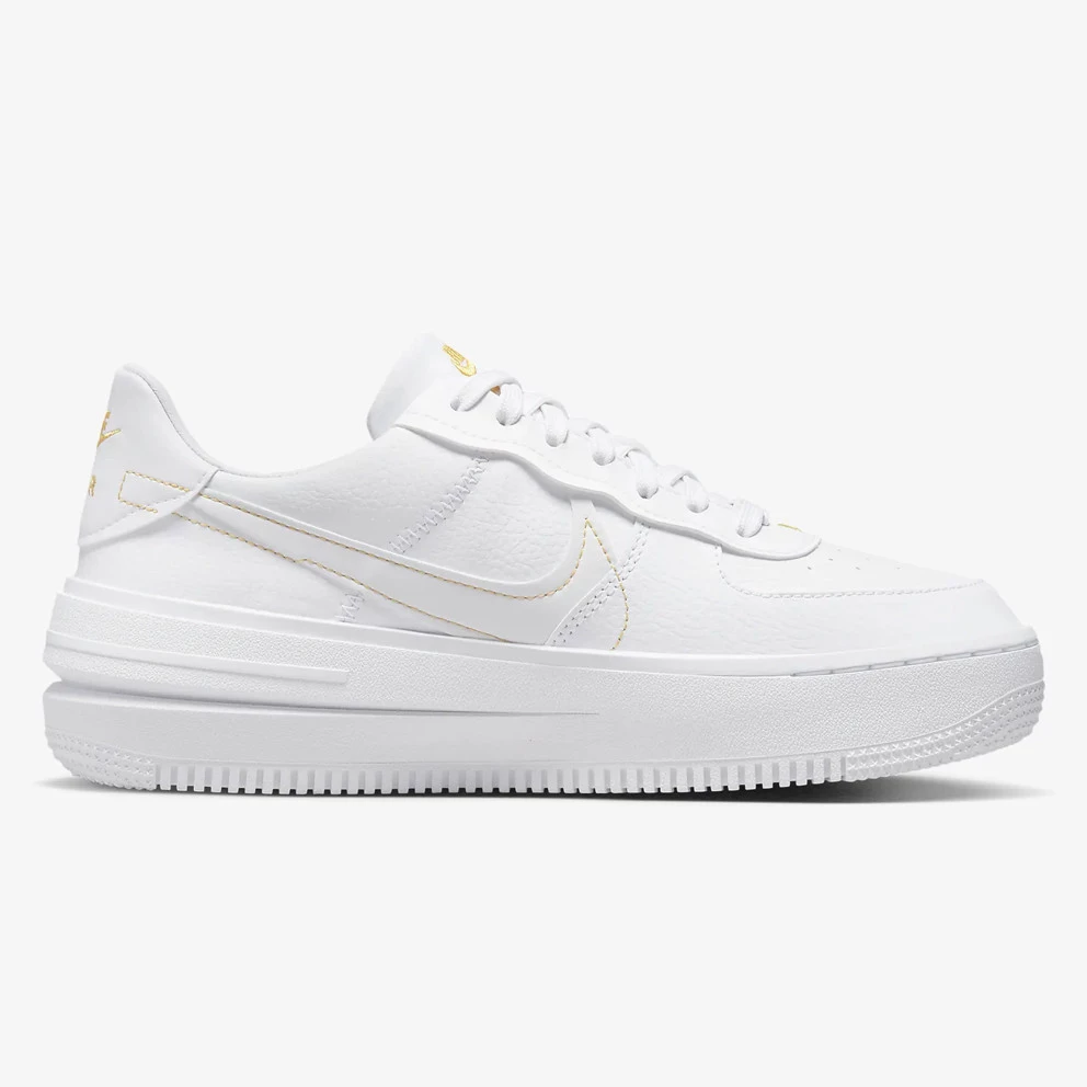 Nike Air Force 1 PLT.AF.ORM Γυναικεία Παπούτσια WHITE/YELLOW OCHRE-SUMMIT WHITE-WHITE 4 Nike Air Force 1 PLT.AF.ORM Γυναικεία Παπούτσια WHITE/YELLOW OCHRE-SUMMIT WHITE-WHITE - Image 2