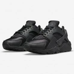 Nike Air Huarache Γυναικεία Παπούτσια BLACK/BLACK-ANTHRACITE -Γυναικεία Παπούτσια Κατάστημα nike w air huarache 4