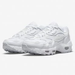 Nike Air Max 96 II Γυναικεία Παπούτσια WHITE/WHITE-PURE PLATINUM -Γυναικεία Παπούτσια Κατάστημα nike w air max 96 ii 15