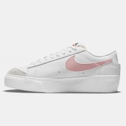 Nike Blazer Platform Γυναικεία Παπούτσια WHITE/PINK GLAZE-SUMMIT WHITE-BLACK -Γυναικεία Παπούτσια Κατάστημα nike w blazer low platform 1