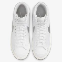 Nike Blazer Mid '77 Γυναικεία Μποτάκια WHITE/METALLIC SILVER-SAIL-SUMMIT WHITE -Γυναικεία Παπούτσια Κατάστημα nike w blazer mid 77 ess 3