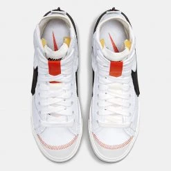 Nike Blazer Mid '77 Jumbo Γυναικεία Παπούτσια WHITE/BLACK-WHITE-SAIL -Γυναικεία Παπούτσια Κατάστημα nike w blazer mid 77 jumbo 3