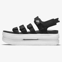 Nike Icon Classic Γυναικεία Σανδάλια BLACK/WHITE-WHITE