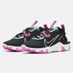 Nike React Vision Γυναικεία Παπούτσια DK SMOKE GREY/WHITE-PINK BLAST -Γυναικεία Παπούτσια Κατάστημα nike w nsw react vision 4