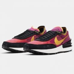 Nike Waffle One Γυναικεία Παπούτσια ACTIVE FUCHSIA/UNIVERSITY GOLD-BLACK -Γυναικεία Παπούτσια Κατάστημα nike w waffle one ess 18