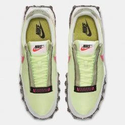 Nike Waffle Racer Crater Γυναικεία Παπούτσια BARELY VOLT/PINK BLAST-BLACK -Γυναικεία Παπούτσια Κατάστημα nike waffle racer crater 5