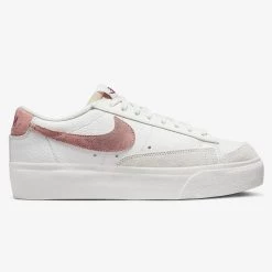 Nike Blazer Low Platform Γυναικεία Παπούτσια SUMMIT WHITE/ARCTIC ORANGE-CANYON RUST